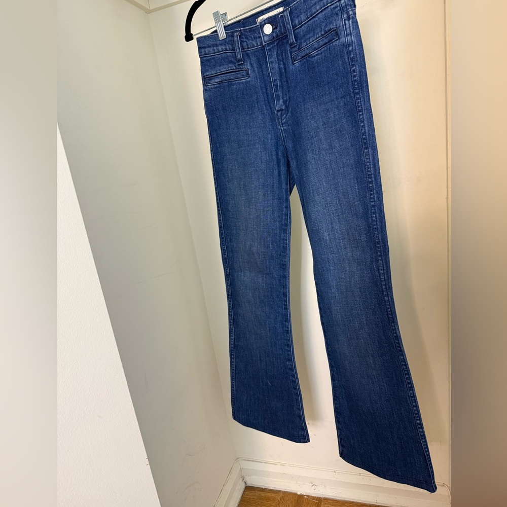 Madewell Blue Flare Wide Leg Jeans W24